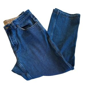 Duluth Trading Co Mens Ballroom  Relaxed Fit Denim Blue Jeans Waist 33 Inseam 28